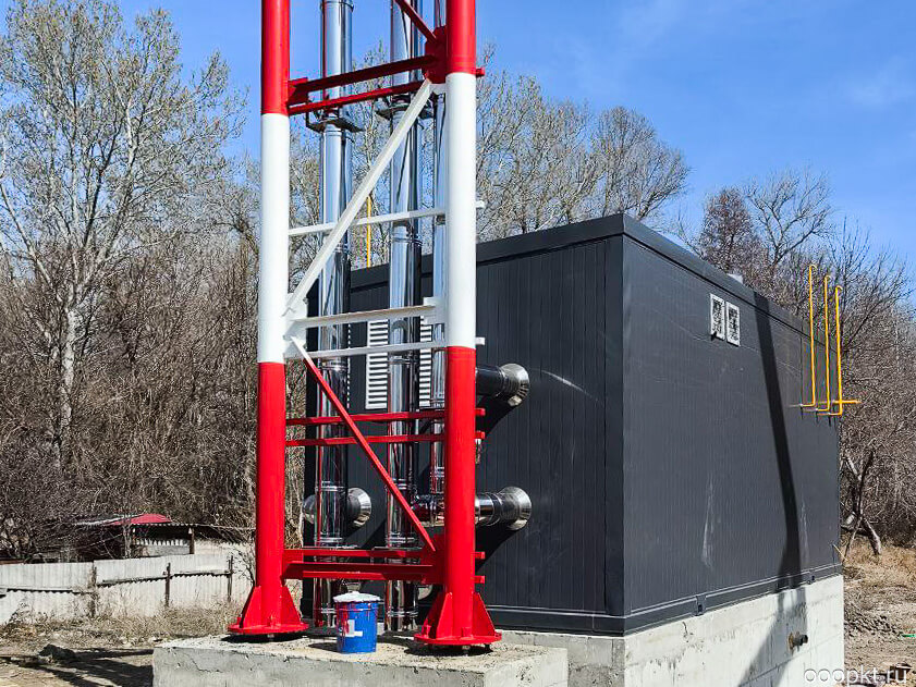 Газовая блочно-модульная котельная